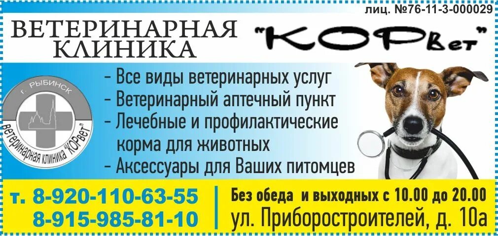 Рыбинская ветеринарная