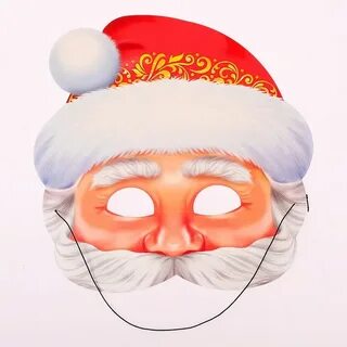 Маска елочные игрушки