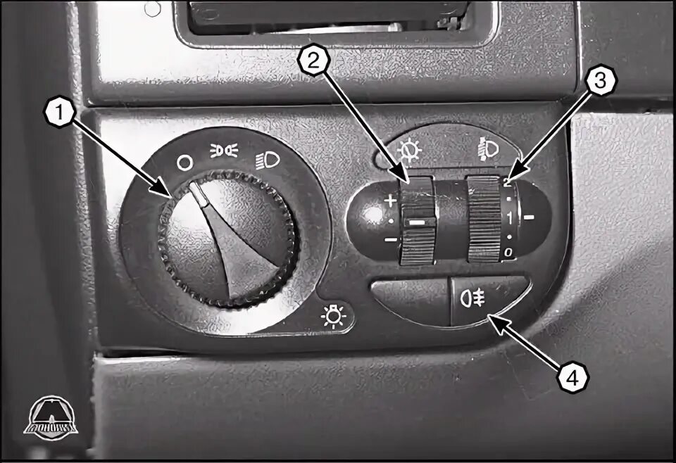 Тюнинг кнопки включения фар - Volkswagen Passat B3, 1,8 л, 1988 года своими рука