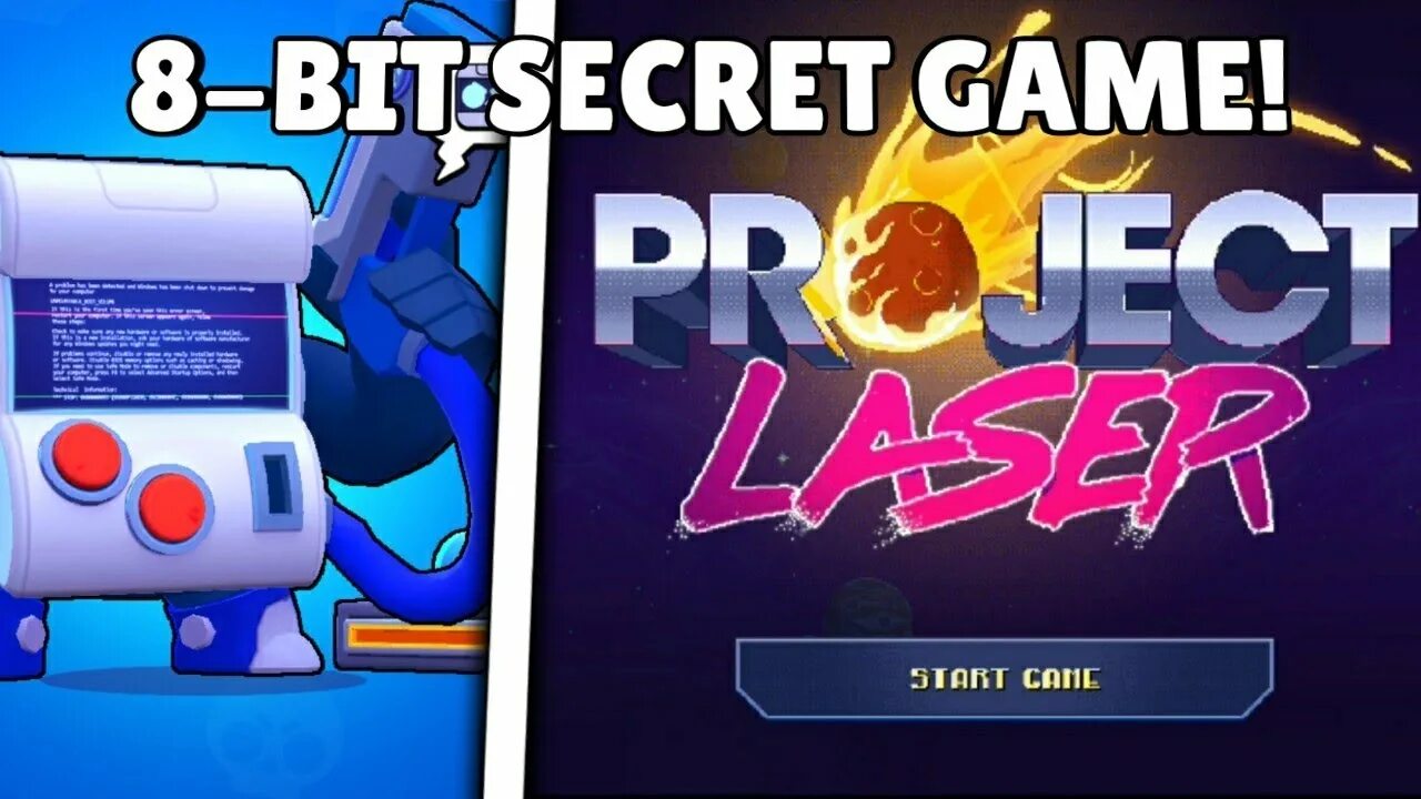 Проджект лазер 8 бит. Project Laser Brawl Stars. Project Laser Brawl Stars 8 bit. Project laser brawl stars game