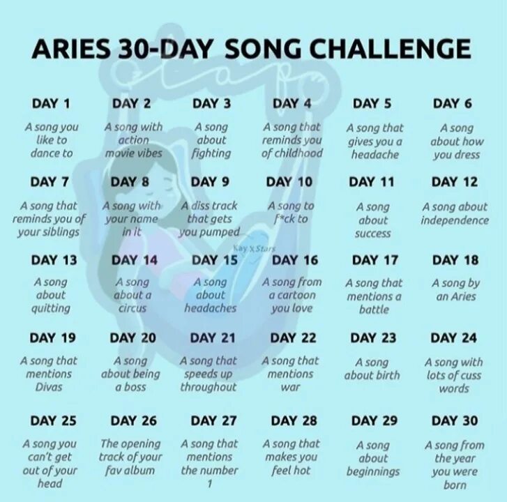 That day song. Музыкальный челлендж на 30 дней. 30 days music challenge. Musical 30-day \challenges. That day song.