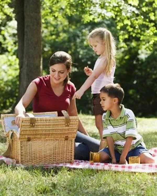 Family park 3. Семья на пикнике. Семья в саду. Семейный пикник. Отдых с семьей на природе.