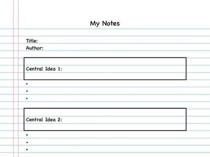 Better notes