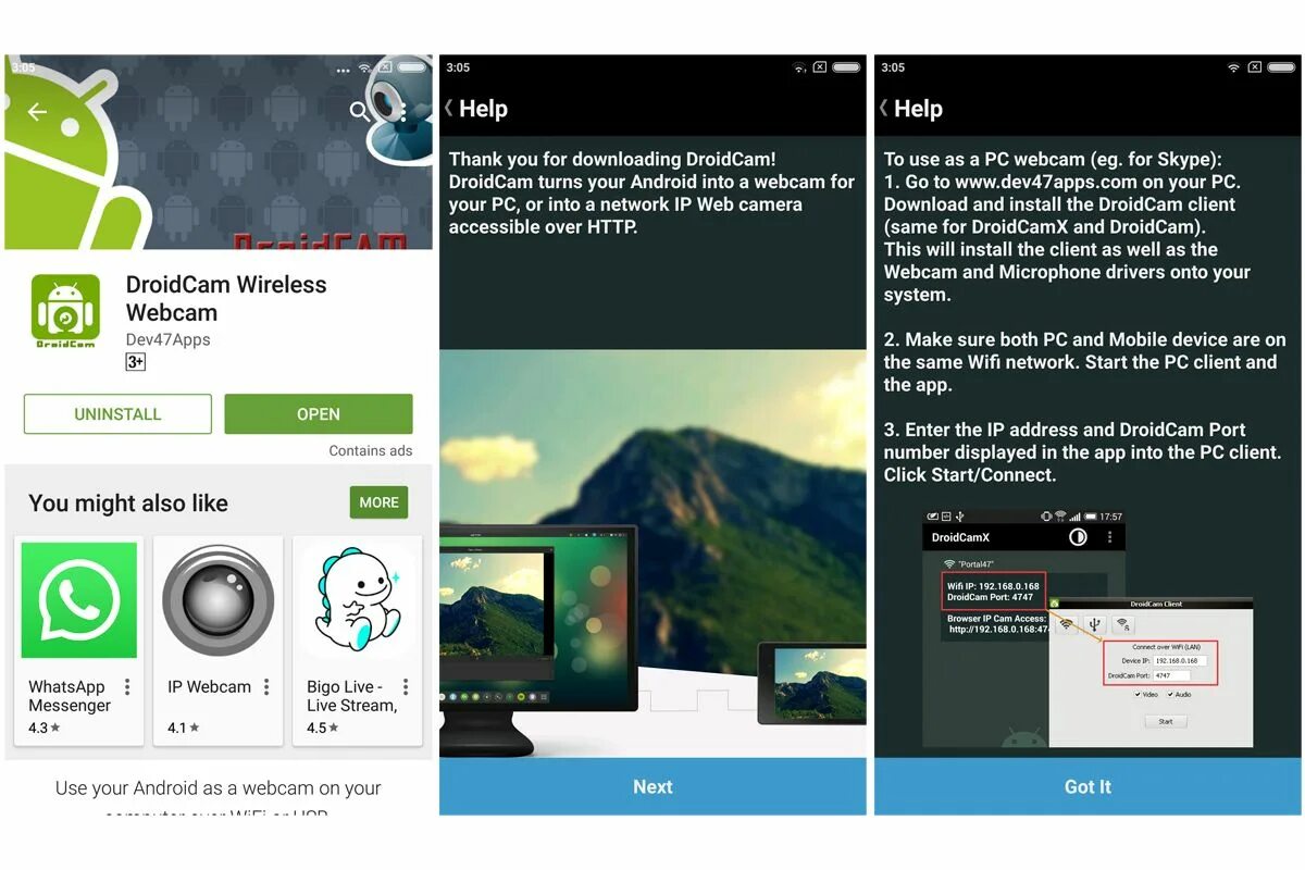 Dev47apps droidcam. Dev47apps droidcam