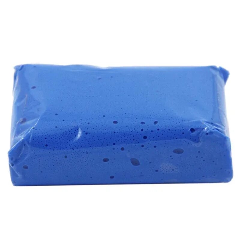 Clay Bar Blue / глина малоабразивная, синяя, 100 гр. Синяя глина для полировки авто. Глина для очистки кузова голубая.