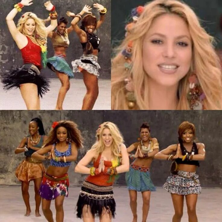 Waka waka africa. Shakira it's time for Africa.