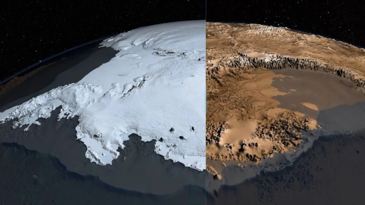 Копается ли земля. Космоснимок Антарктиды. Антарктида из космоса. Снимки Антарктиды из космоса. Антарктида без ледяного Покрова.