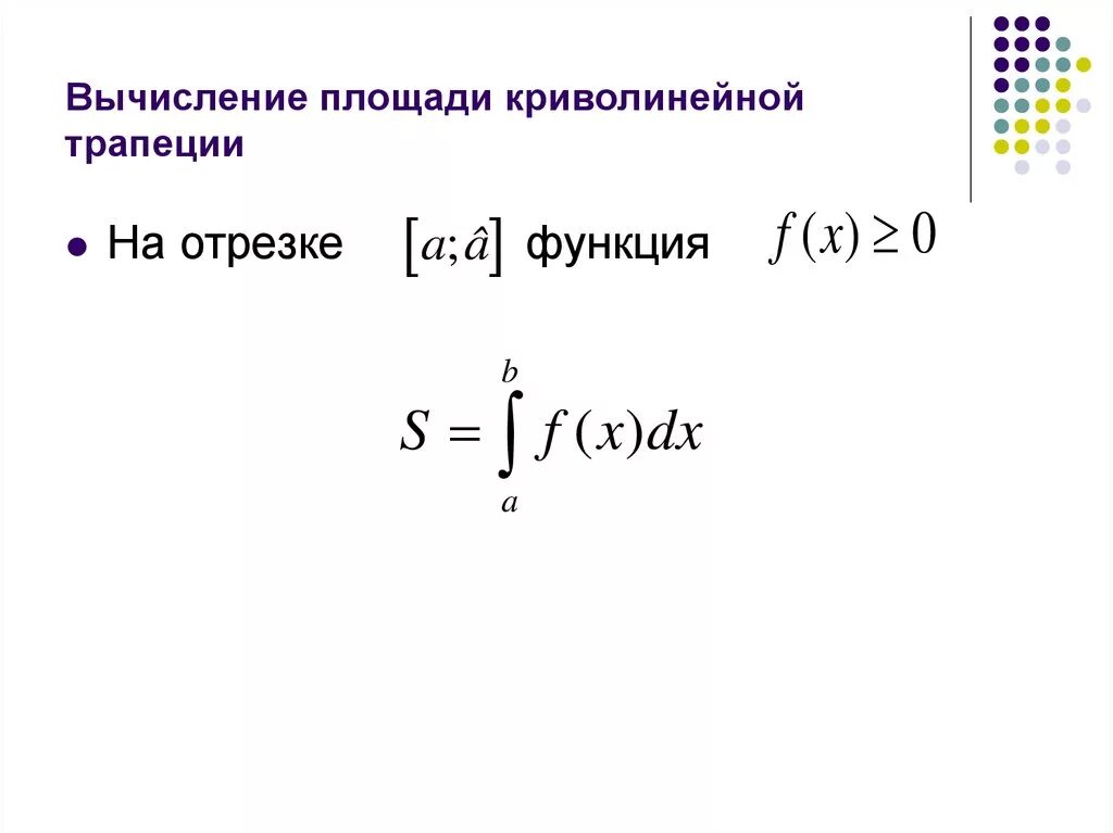 Задача криволинейной трапеции. Задача о площади криволинейной трапеции. Вычислить площадь криволинейной трапеции задания. Вычисление площади криволинейной трапеции. Формула нахождения площади криволинейной трапеции.