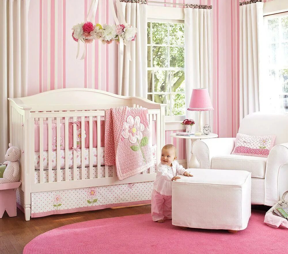 Baby bedroom. Детская комната для малышки. Детские комнаты для новорожденных. Спальня для новорожденной девочки. Детская кроватка для новорожденных.