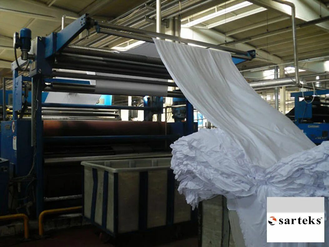 Finishing operations. Sarteks ткани. sarteks by isa. finishing process.