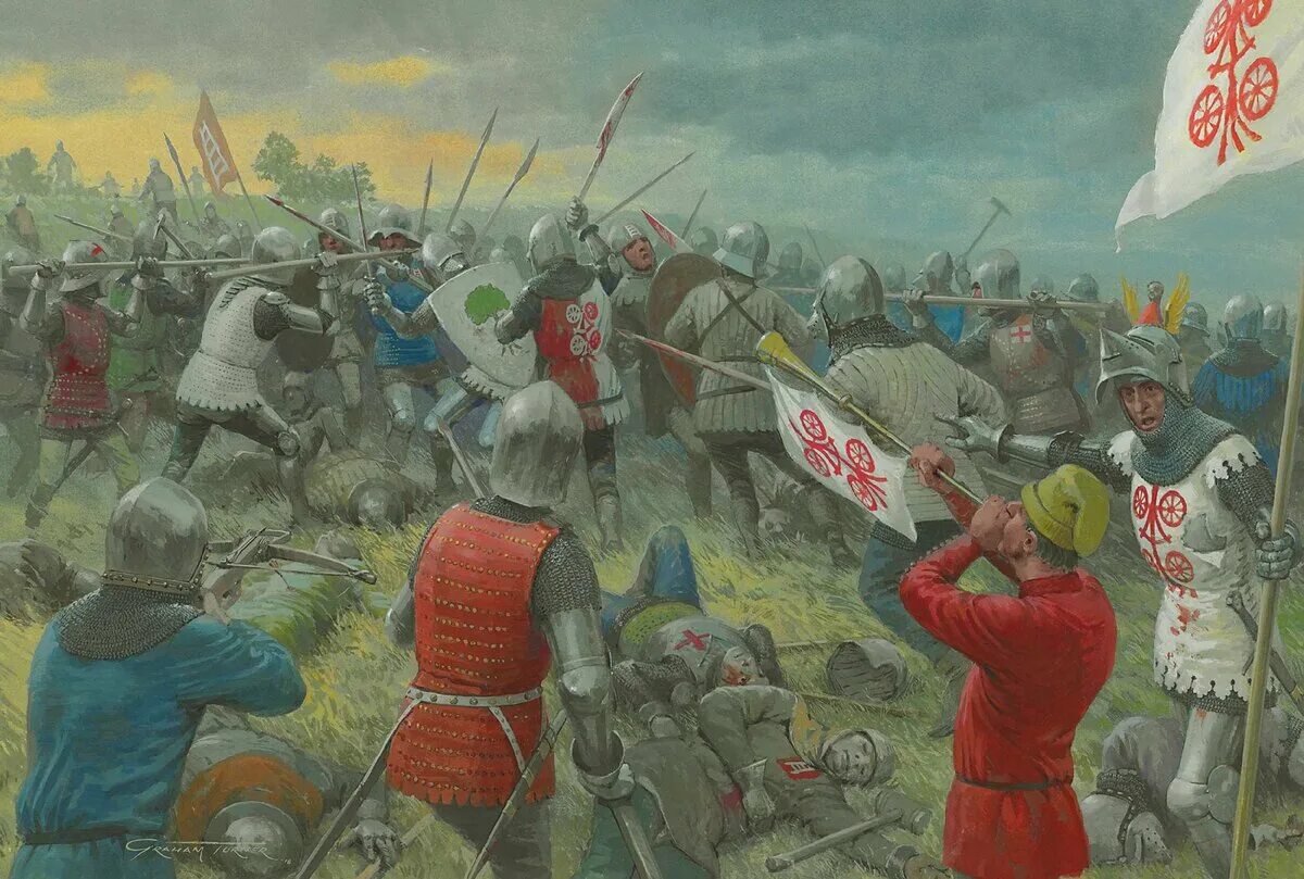 Битва при вернее. Graham turner художник. битва при тьюксбери 1471. грэм тернер картины. грэм тёрнер битва при босворте.