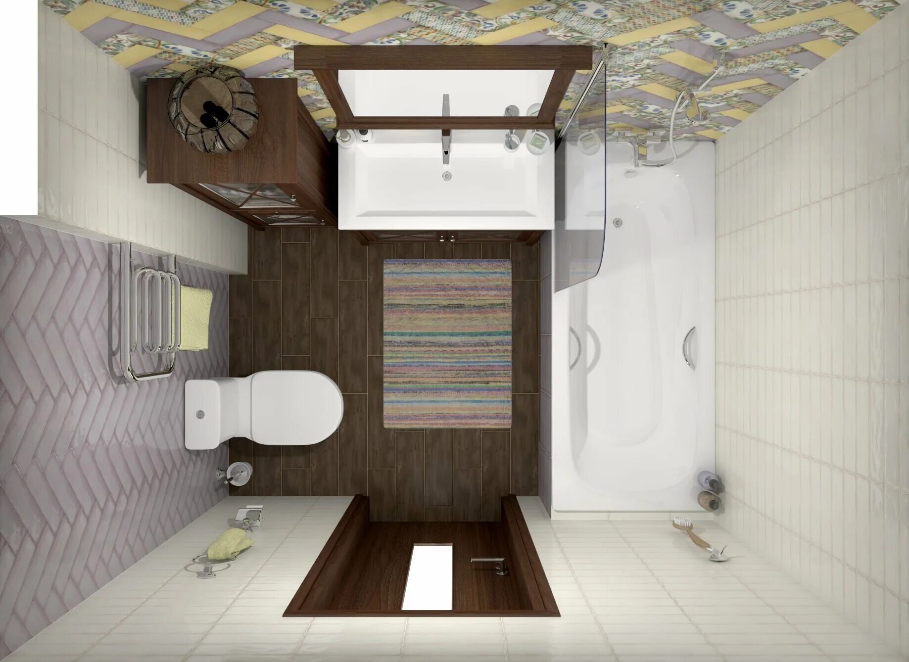 Керамическая плитка настенная Kerama marazzi Монпарнас зелёный 8,5х28,5 см, уп. 
