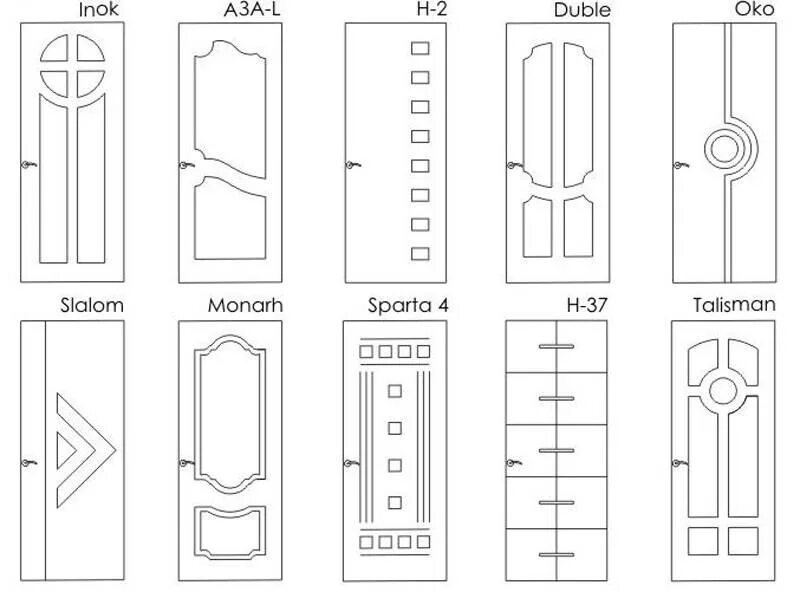 Карта входной двери. Чертеж филенки двери. Межкомнатная дверь МДФ чертеж. Схема монтажа межкомнатных дверей МДФ. Чертежи межкомнатных дверей из МДФ.