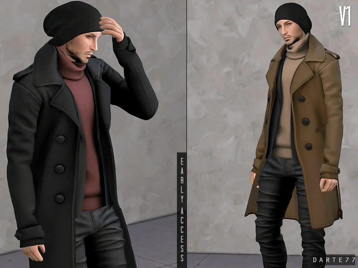 Верхняя одежда мод на симс. Sims 4 пальто мужское. длинное мужское пальто the sims 4. длинное мужское пальто симс 4. симс 4 long coat.