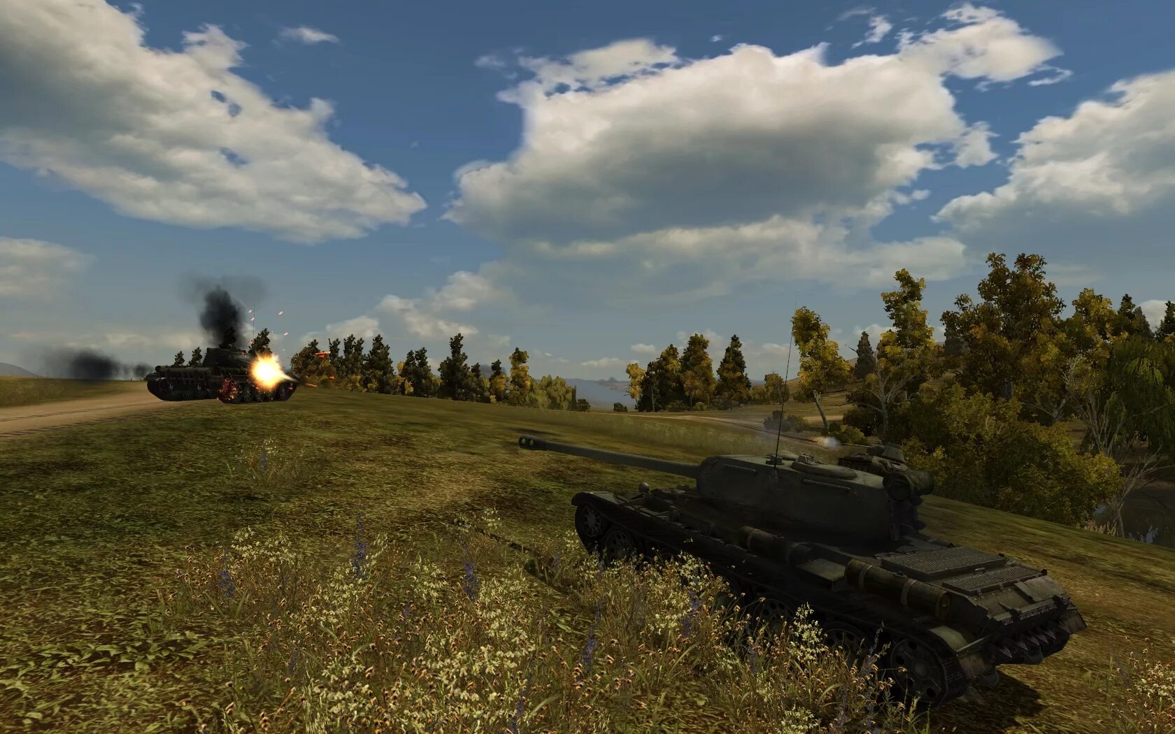 Скриншот из WOT. World of Tanks Украина. WOT 2009. Старый танковый симулятор. Файл wot