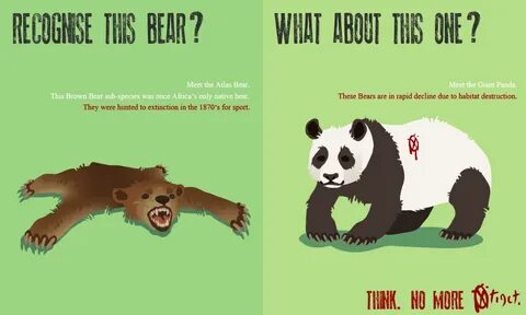 It is against the law to endangered