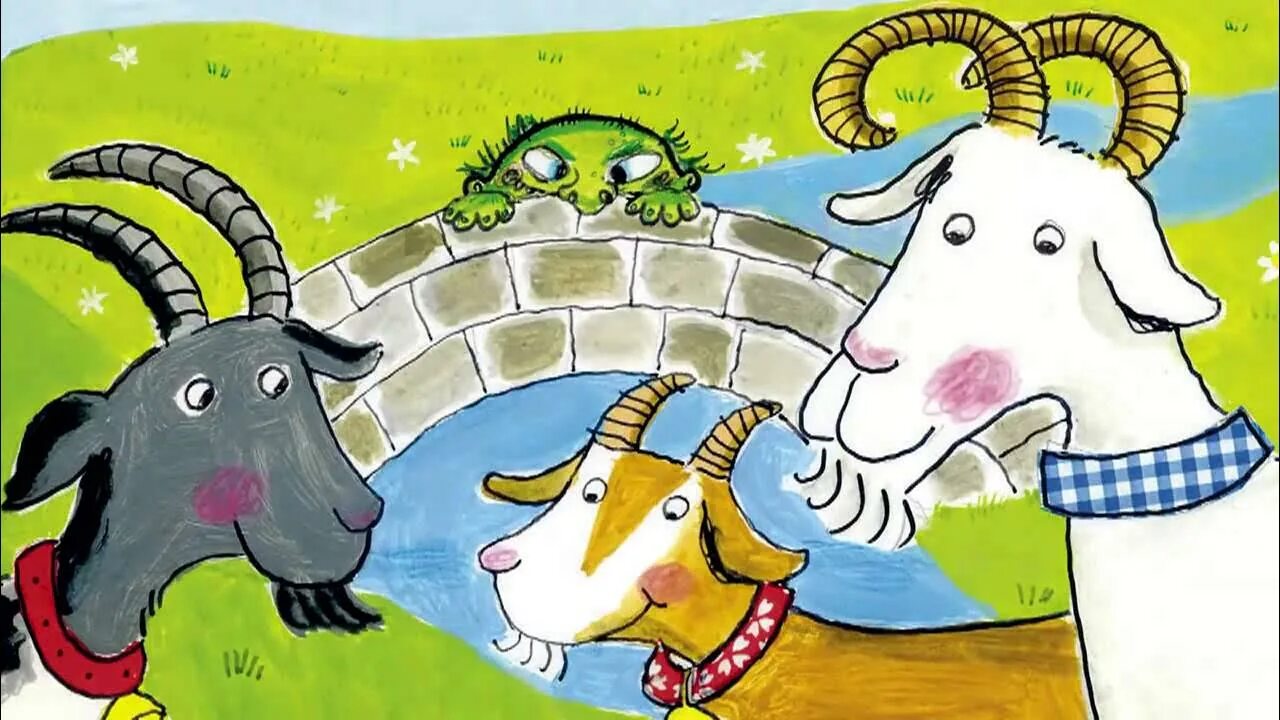 The three Billy Goats Gruff. Три козла. Иллюстрации три козла. Три козла сказка. Включи козел 3