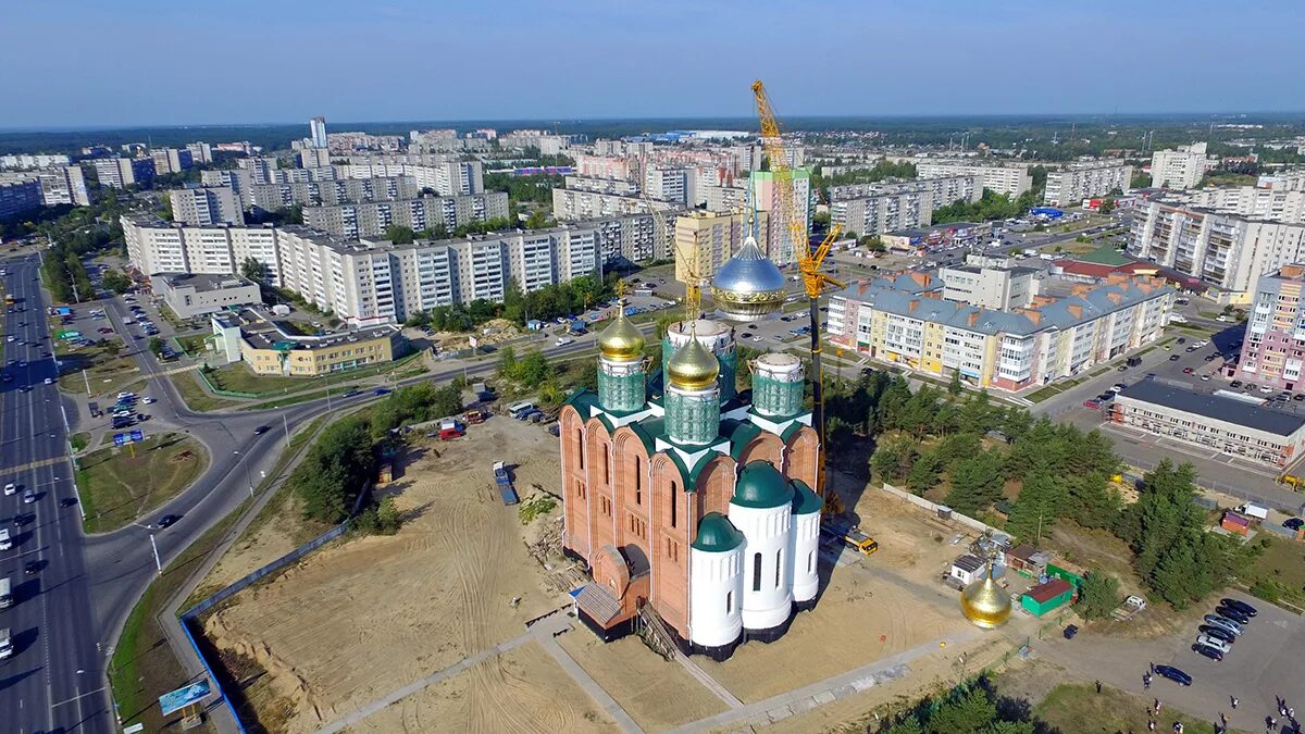 Дзержинск нижегород обл. Храм Воскресения Христова (Дзержинск). Церковь Дзержинск Циолковского.