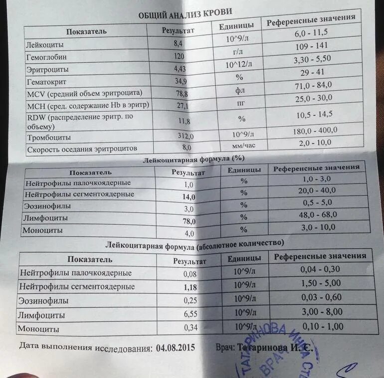 У ребенка 2 года сегментоядерные