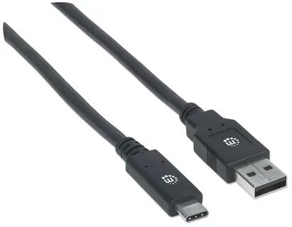 Usb a usb c черный