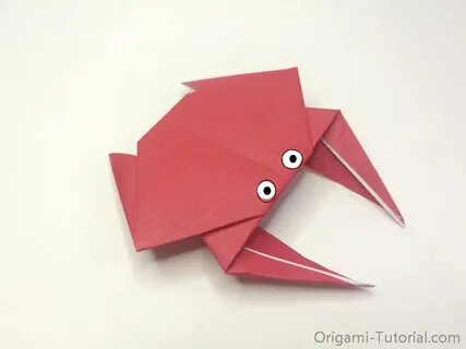 Оригами крабик