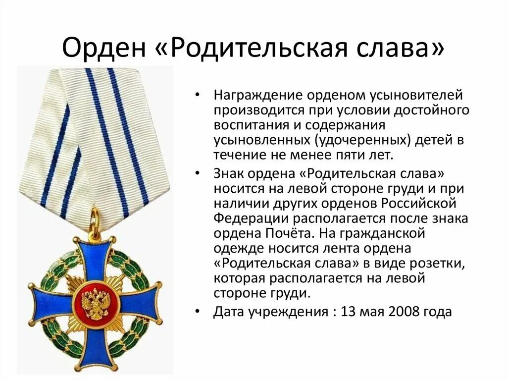 Медаль ордена родительская Слава. Статут ордена «родительская Слава». Медаль ордена родительская Слава 2022. Орден родительская Слава 2008.