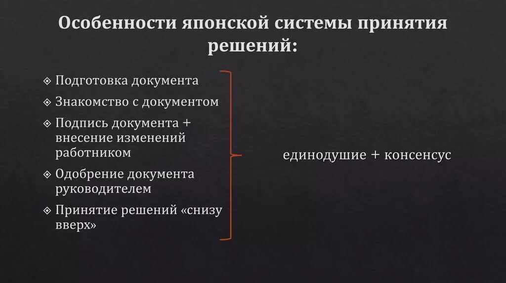 Характер принятия решения. Особенности японской модели принятия решений. особенности японской модели принятия управленческих решений. особенности принятия решений. японская система принятия решений.