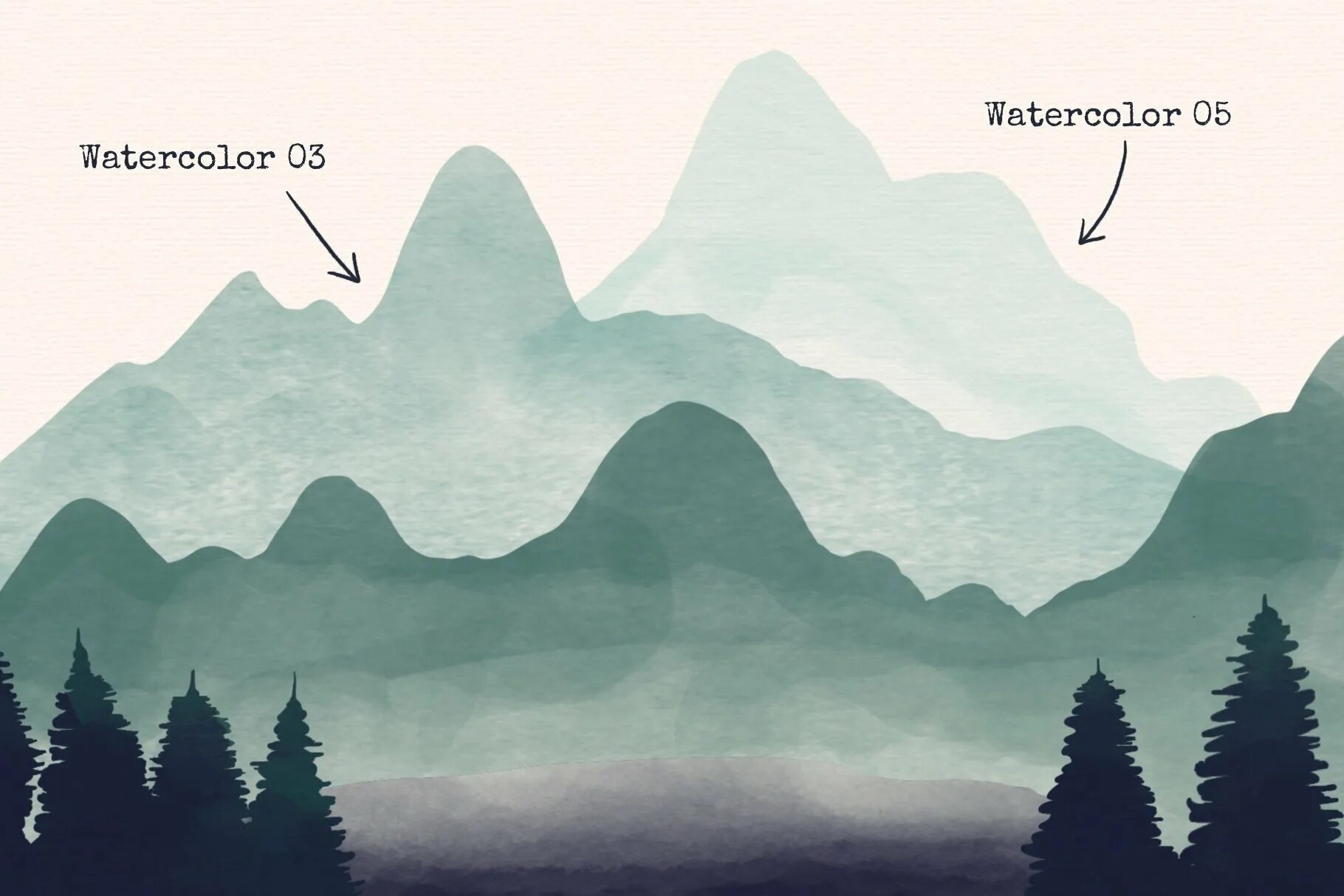 Procreate watercolor. Realistic watercolor brushes for procreate.