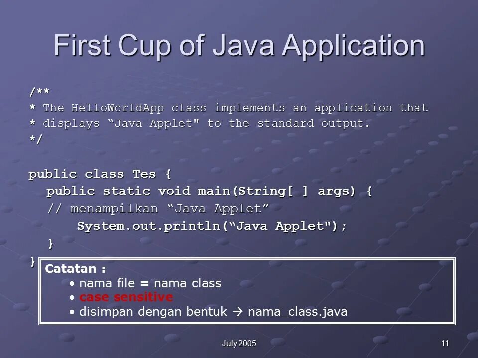 Java апплет. Java апплет