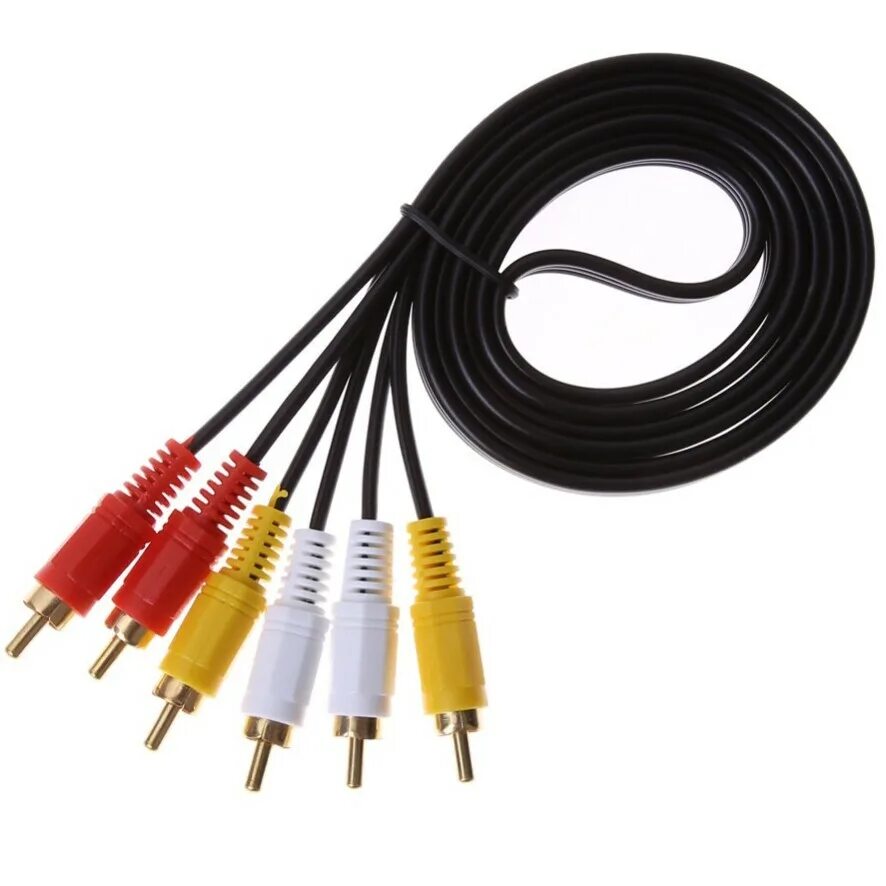 Кабель соединительный 3.5 mm 3rca. 3rca 3rca. Шнур 3rca-3rca 5,0м, сигнал. Тюльпан-тюльпан кабель 3rca-3rca.