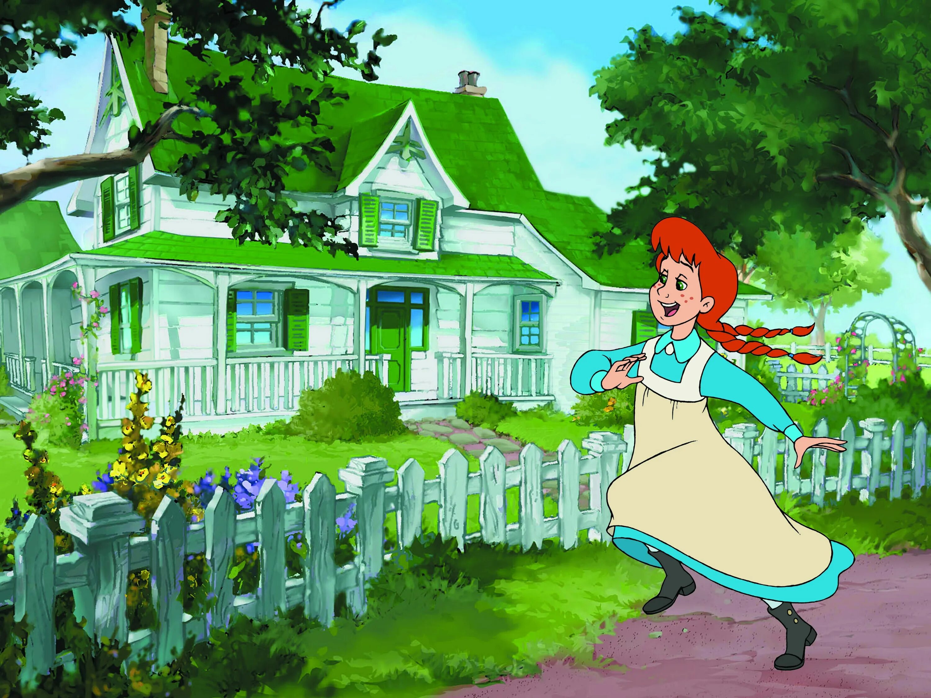 Зеленые мезонины читать. Anne of Green Gables. Anne of Green Gables the animated Series.