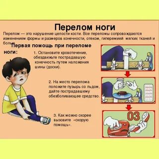 Оказание первой при бытовых травмах