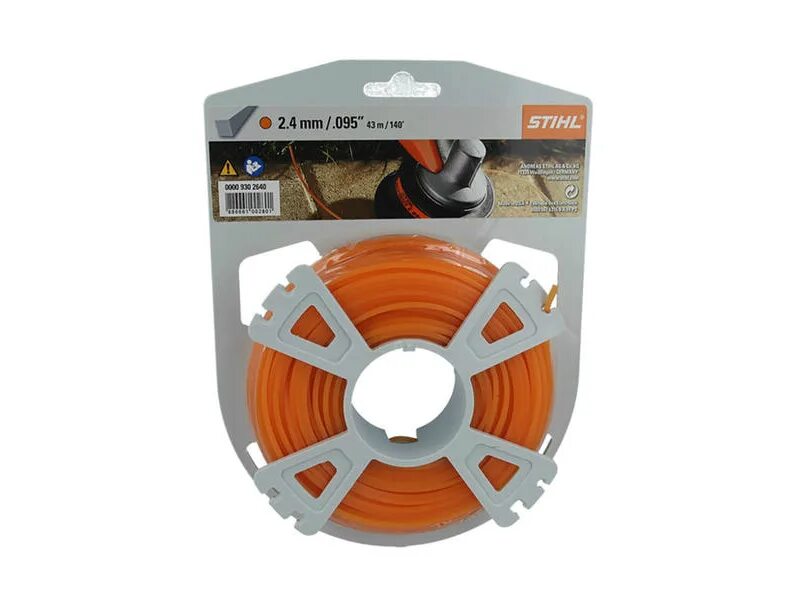 Stihl 4 мм. Леска для триммера штиль 2.4. леска для триммера штиль 2.7 мм. леска триммерная 2.4 мм штиль. леска для триммеров stihl 00009302640.