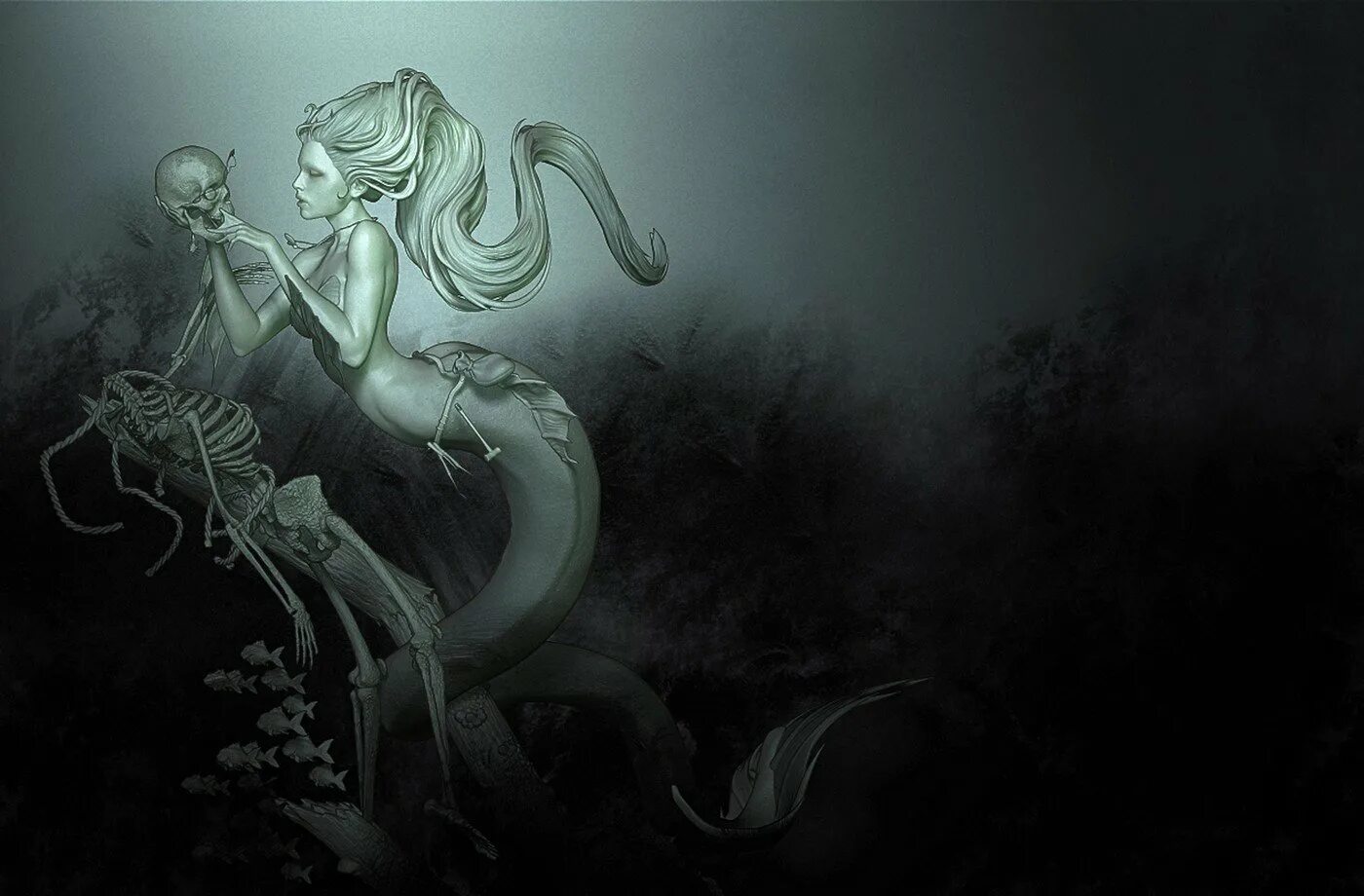 русалка арт. череп русалки. куда сдавать череп сирены. куда сдавать череп сирены. сиреноголовый монстрваду.