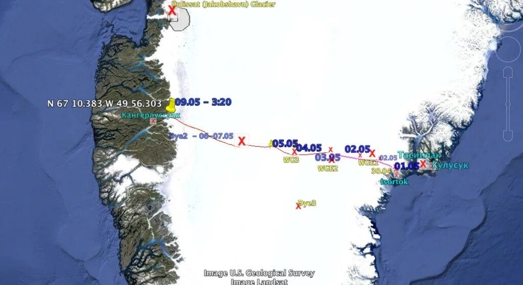 Гренландская Экспедиция Нансена маршрут. Нансен Гренландия маршрут. Гренландия дороги карта. Гренландский ледяной щит на карте.