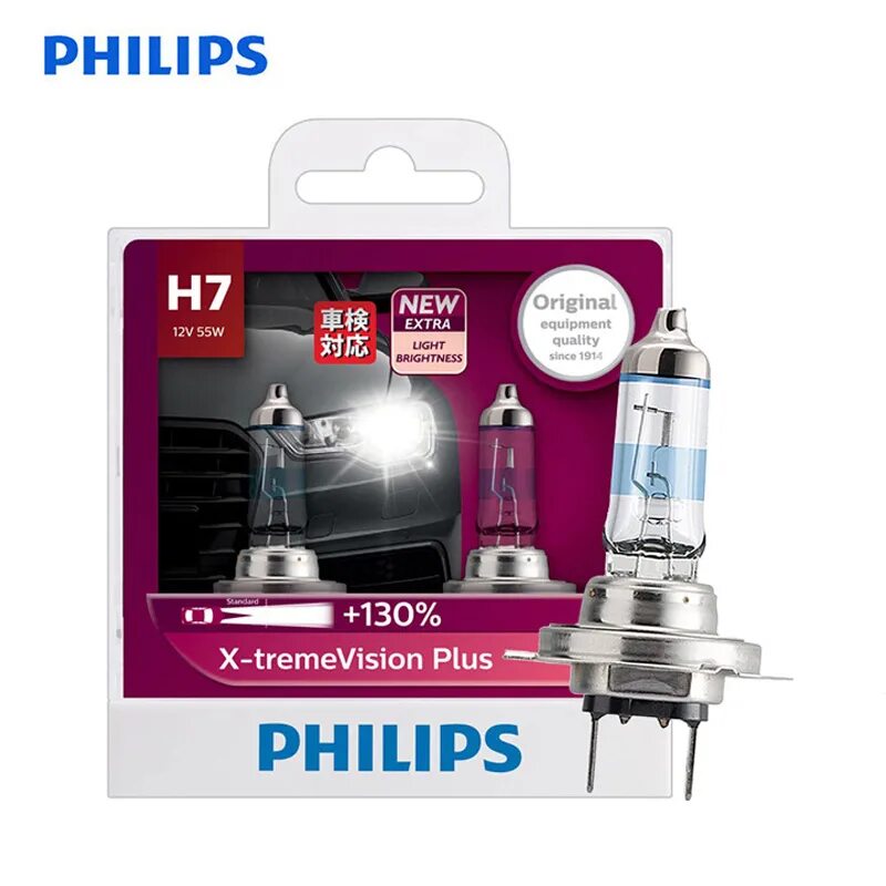 Филипс лампы автомобильные h7 +130. Philips Vision Plus h7 12v 55w +60. Лампы Филипс аш 1. Лампы Philips x-treme Vision h1.