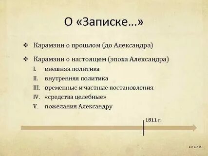 Записки карамзина
