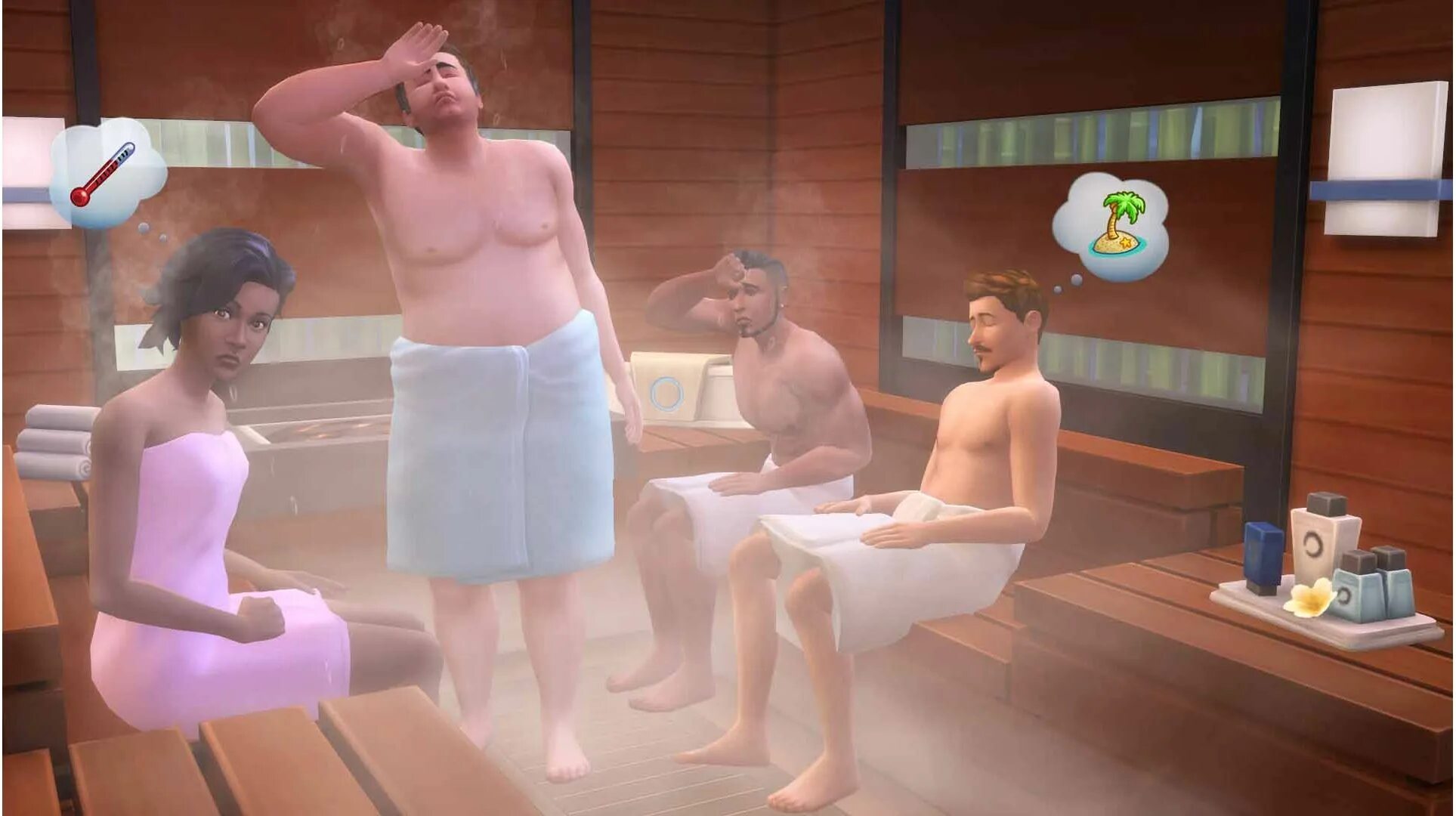 Симс 4 спа. The sims 4. день спа. симс 4 день спа. sims 4 спа салон. дополнения симс 4 день спа.