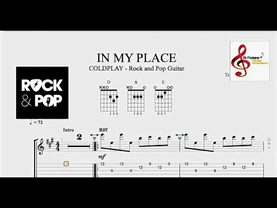 Coldplay in my place