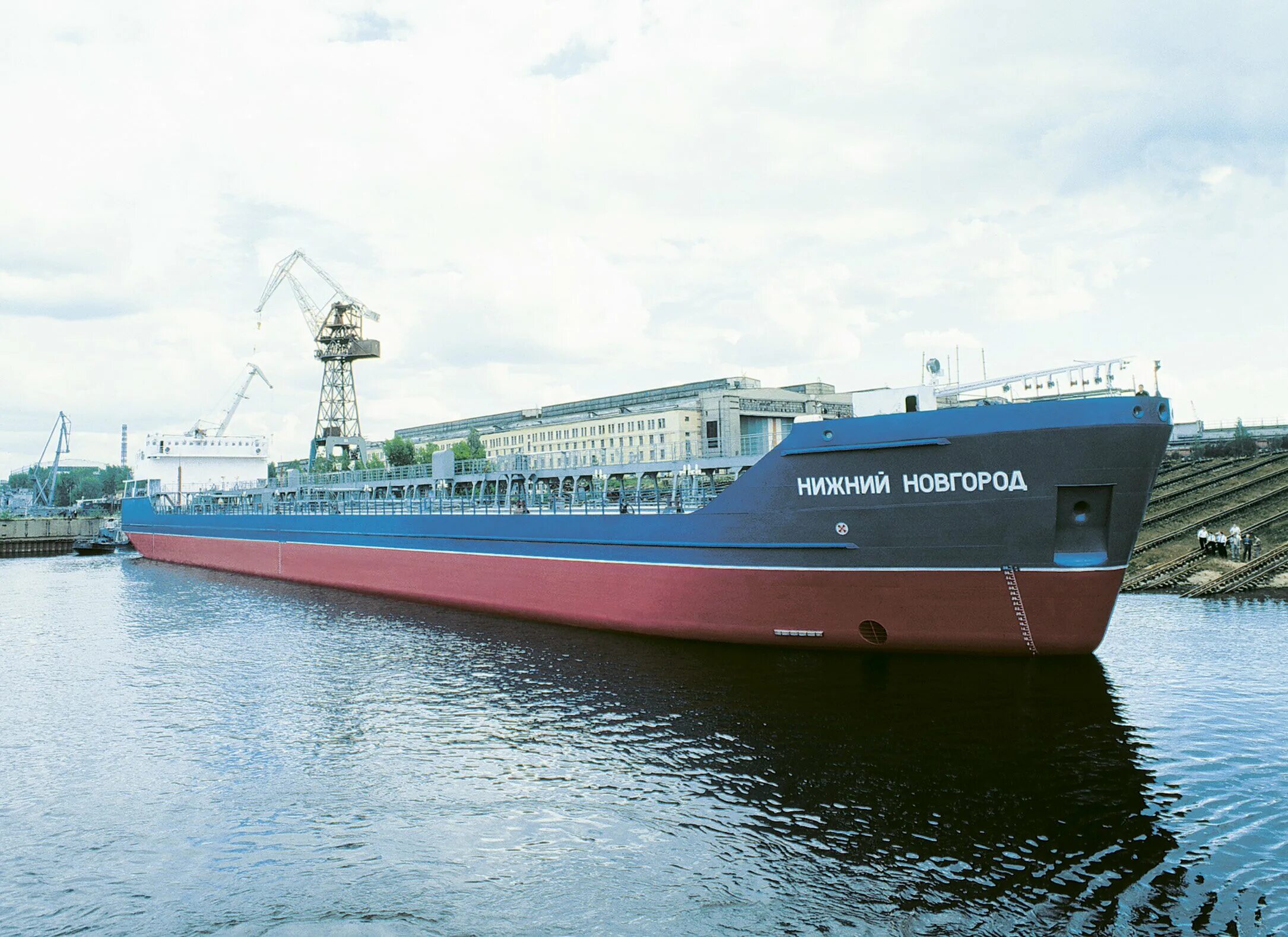 Второй танкер-химовоз проекта RST27 спущен на воду в Нижнем Новгороде - МК Нижни