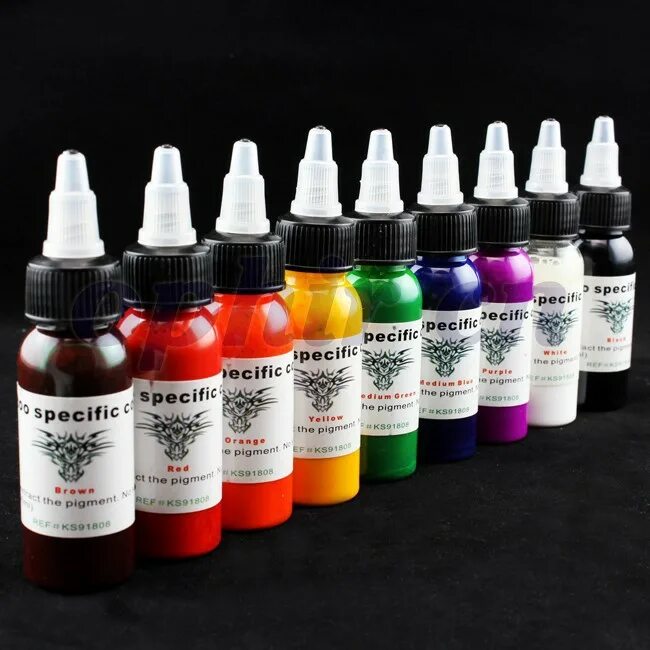 World famous tattoo ink палитра. минеральные пигменты для перманента классификатор. пигмент для тату аллегория 30 мл. краска бубль гум 15 мл. интенз пигменты для перманентного макияжа.