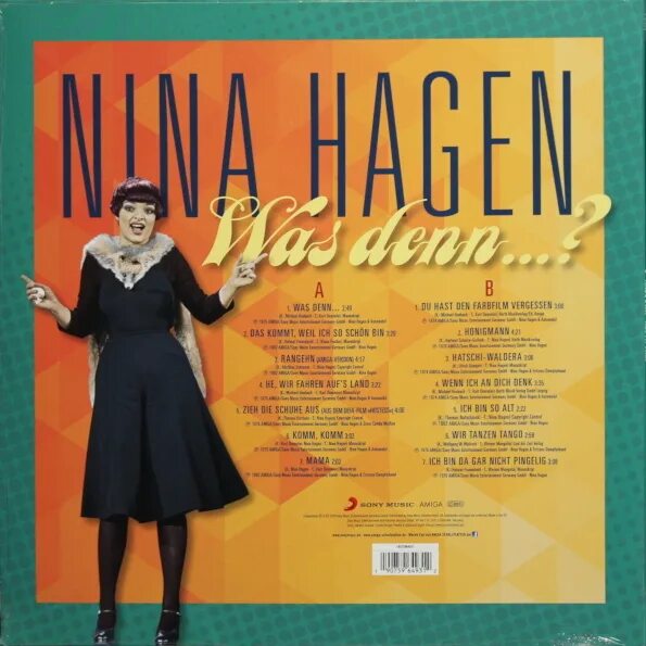 Hagen Nina "was denn… ?". Nina Hagen "was denn? (LP)".