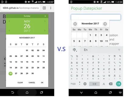Bootstrap datepicker