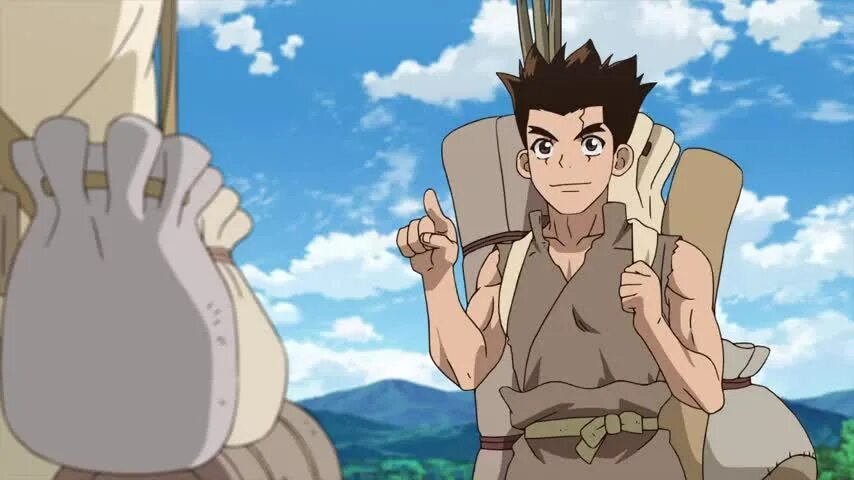 Dr stone 2019. Тайджу доктор Стоун. Тайдзю. Тайджу в полный рост.