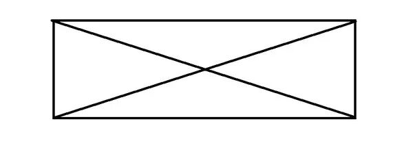 Прямоугольник разделили двумя линиями на 4. Прямоугольник разделенный на треугольники. Прямоугольник деленный на треугольники. Прямоугольник поделить на треугольник. Прямоугольник разделить на 4 треугольника.