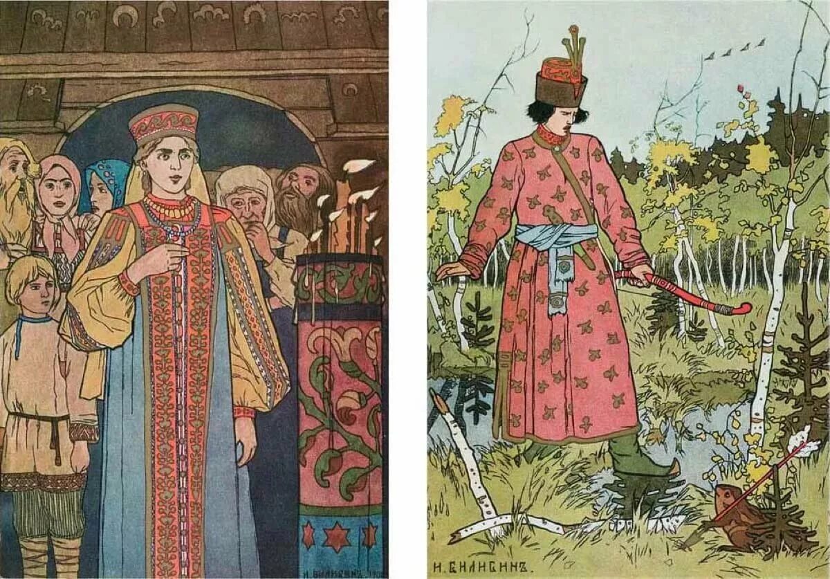 "царевна-лягушка". билибин лягушка. билибин иллюстрации к сказке царевна лягушка. билибин иллюстрации. билибин лягушка.