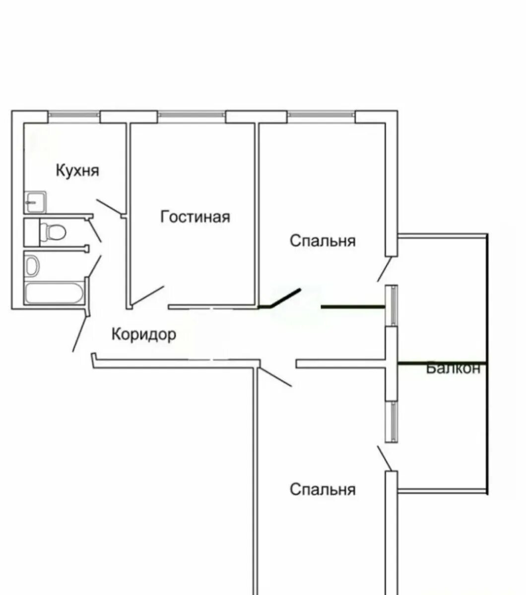 Трехкомнатная квартира схема планировки. Планировка 3 комнатной хрущевки. Схема трехкомнатной квартиры. Схема квартиры 3-х комнатной. Трехкомнатная квартира схема планировки.