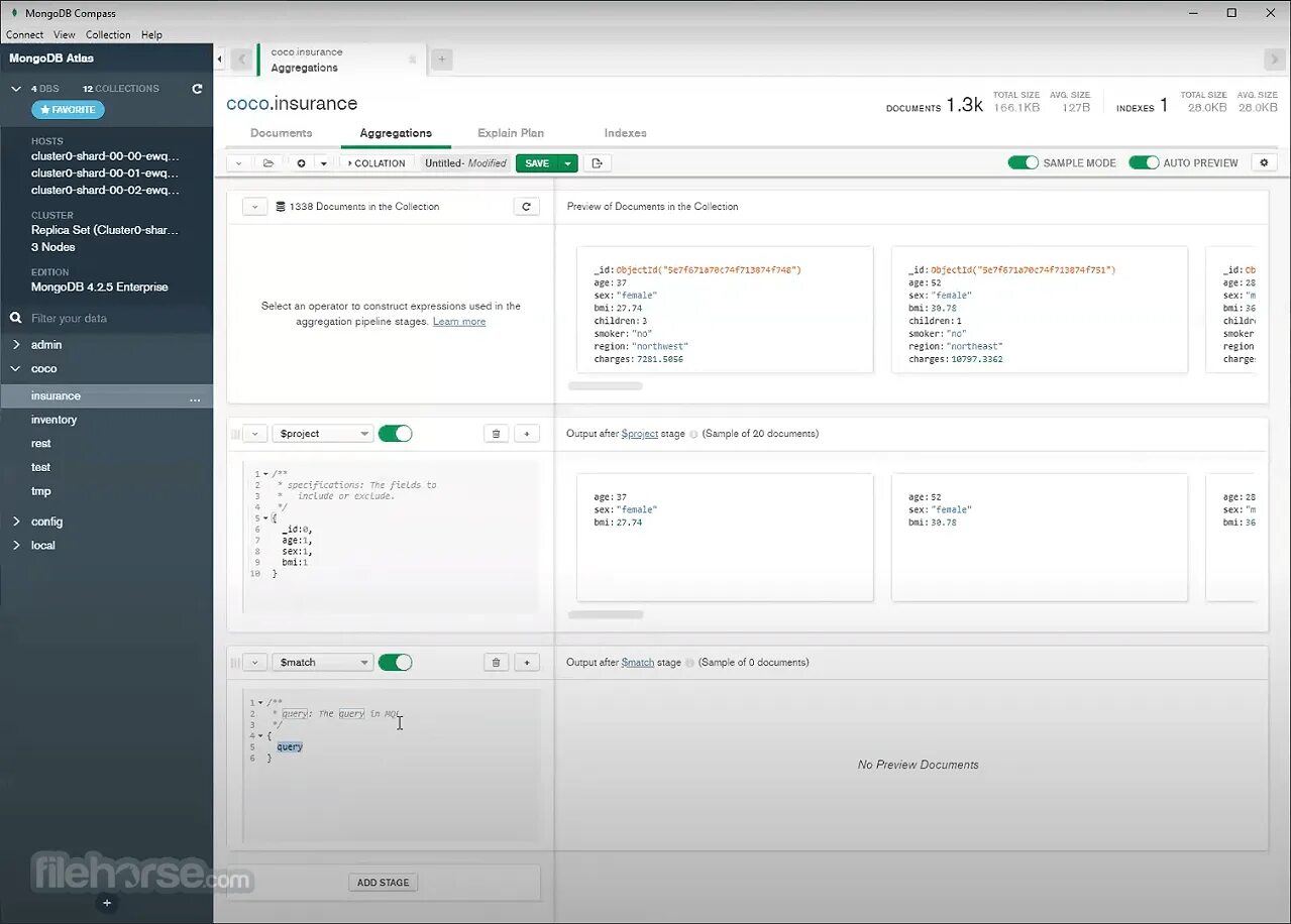 Mongodb compass. Mongodb compass