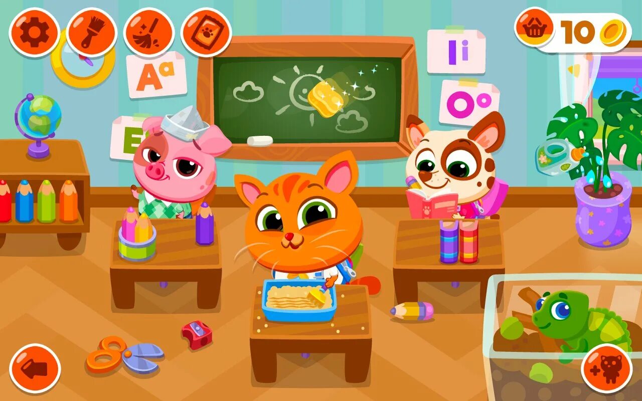 Скачай мой виртуальный питомец бубу. Bubbu school милые животные. бубу школа игра. котик бубу школа. игра bubbu бубу больница.