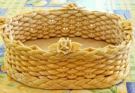 Корзинки из теста